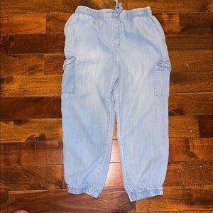 Philosophy Light Blue Cargo Jogger Pants Sz medium petite